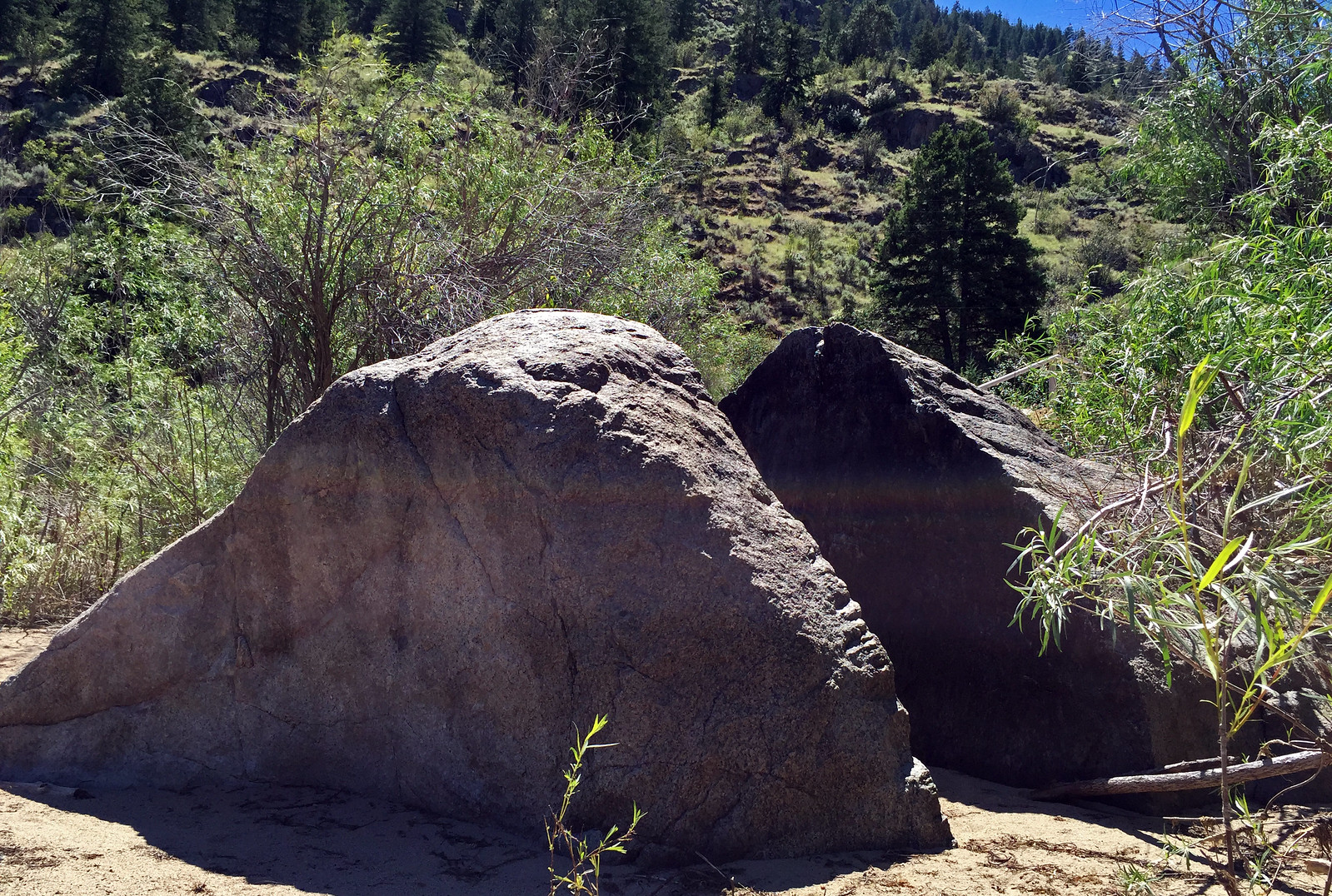 View of the Split Rock